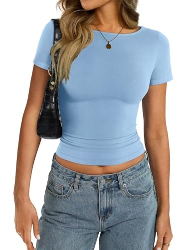 EasyGala Women's Cotton Boat Neck Crop Top: $12.74 EasyGala Women's Cotton Boat Neck Crop Top: $12.74