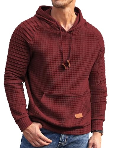 Coofandy Men's Slim Fit Knit Hooded Sweatshirt: $27.19 Coofandy Men's Slim Fit Knit Hooded Sweatshirt: $27.19