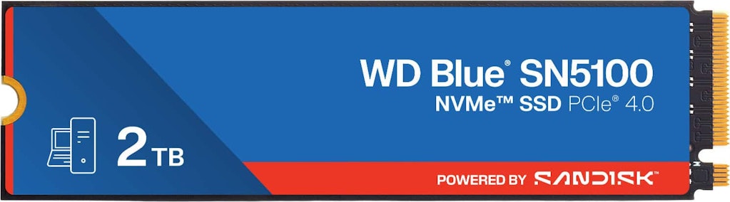 WD Blue SN5100 2TB NVMe PCIe Gen 4 Internal SSD: $404.99 WD Blue SN5100 2TB NVMe PCIe Gen 4 Internal SSD: $404.99