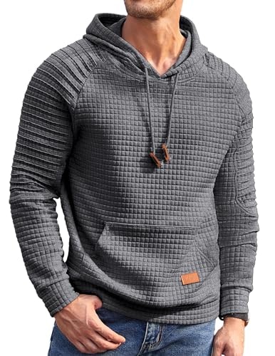 Coofandy Men's Textured Pullover Hoodie: $19.99 Coofandy Men's Textured Pullover Hoodie: $19.99