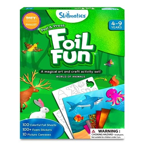 Skillmatics Foil Fun Animals Art and Craft Kit: $14.99