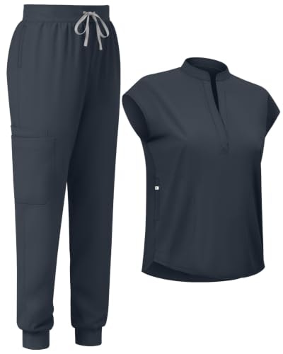 Women's Scrub Top and Jogger Pant Set: $22.09 Women's Scrub Top and Jogger Pant Set: $22.09