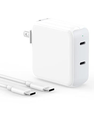 67W Dual-Port USB-C Power Adapter and 6.6-Foot Charging Cable: $19.99 67W Dual-Port USB-C Power Adapter and 6.6-Foot Charging Cable: $19.99