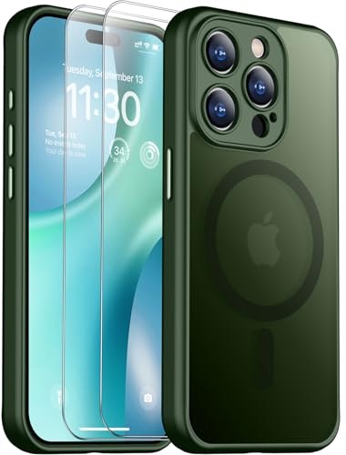 Spidercase Magnetic Translucent Matte Case for iPhone 15 Pro Max with 2 Screen Protectors: $14.44 Spidercase Magnetic Translucent Matte Case for iPhone 15 Pro Max with 2 Screen Protectors: $14.44