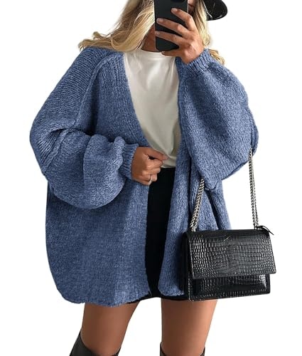 Prettygarden Women's Open Front Oversized Cardigan: $29.37 Prettygarden Women's Open Front Oversized Cardigan: $29.37