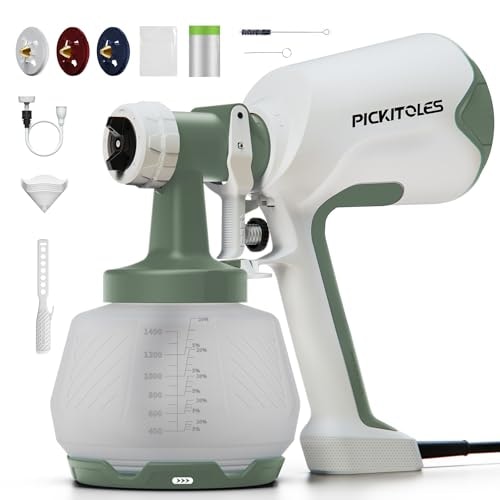 Pickitoles 1,400ml HVLP Electric Paint Sprayer: $47.49 Pickitoles 1,400ml HVLP Electric Paint Sprayer: $47.49