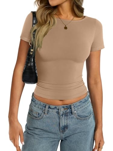 EasyGala Women's Cotton Boat Neck Crop Top: $12.74 EasyGala Women's Cotton Boat Neck Crop Top: $12.74