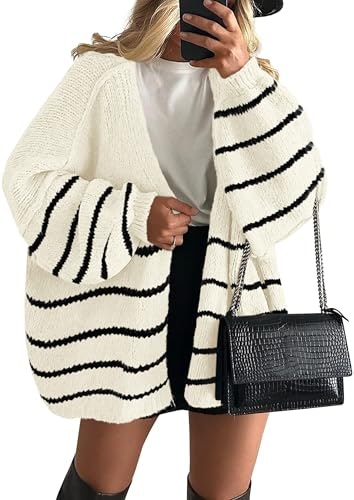 Prettygarden Women's Oversized Knit Cardigan Sweater: $28.89 Prettygarden Women's Oversized Knit Cardigan Sweater: $28.89
