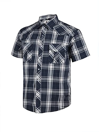 Coevals Club Men's Plaid Short Sleeve Western Pearl Snap Shirt: $24.64 Coevals Club Men's Plaid Short Sleeve Western Pearl Snap Shirt: $24.64