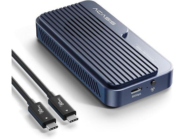 Uacasis 80Gbps M.2 NVMe SSD Enclosure: $223