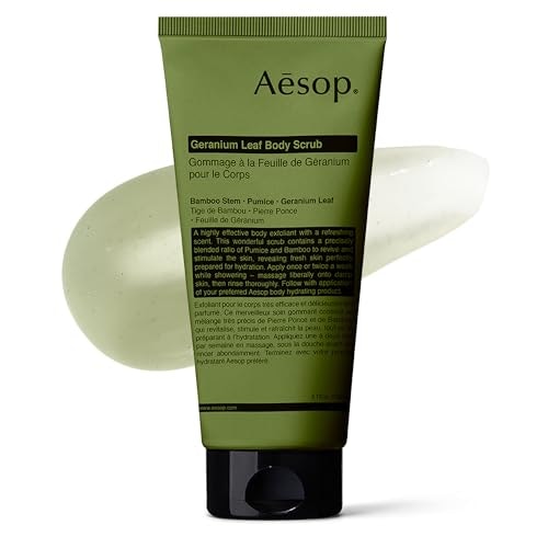 Aesop Geranium Leaf 6.2-oz. Body Scrub: $39.99 Aesop Geranium Leaf 6.2-oz. Body Scrub: $39.99