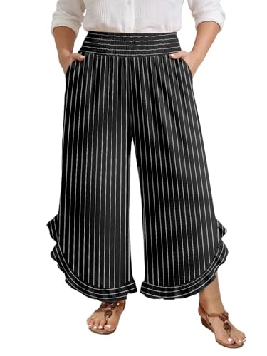 Feiersi High Waisted Wide Leg Palazzo Pants: $16.14 Feiersi High Waisted Wide Leg Palazzo Pants: $16.14