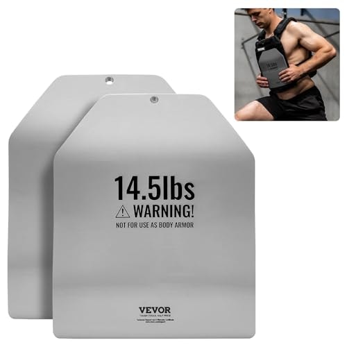 Vevor 14.5-lb. Curved Weight Vest Plates: $54.90