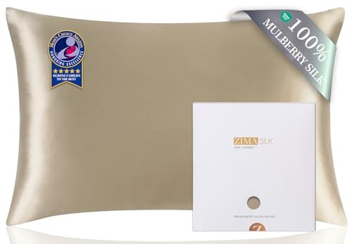 Zimasilk Mulberry Silk Queen Pillowcase: $22.09
