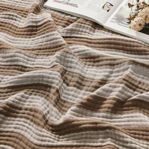 Emme King 108" x 90" 4-Layer Cotton Muslin Blanket: $49.98 Emme King 108" x 90" 4-Layer Cotton Muslin Blanket: $49.98