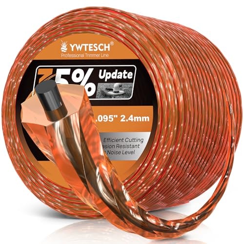 Ywtesch 0.095-Inch 800-Foot Twisted Hexagonal Trimmer Line: $21.41 Ywtesch 0.095-Inch 800-Foot Twisted Hexagonal Trimmer Line: $21.41