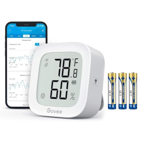 Govee WiFi Thermometer Hygrometer H5103: $37.95 Govee WiFi Thermometer Hygrometer H5103: $37.95