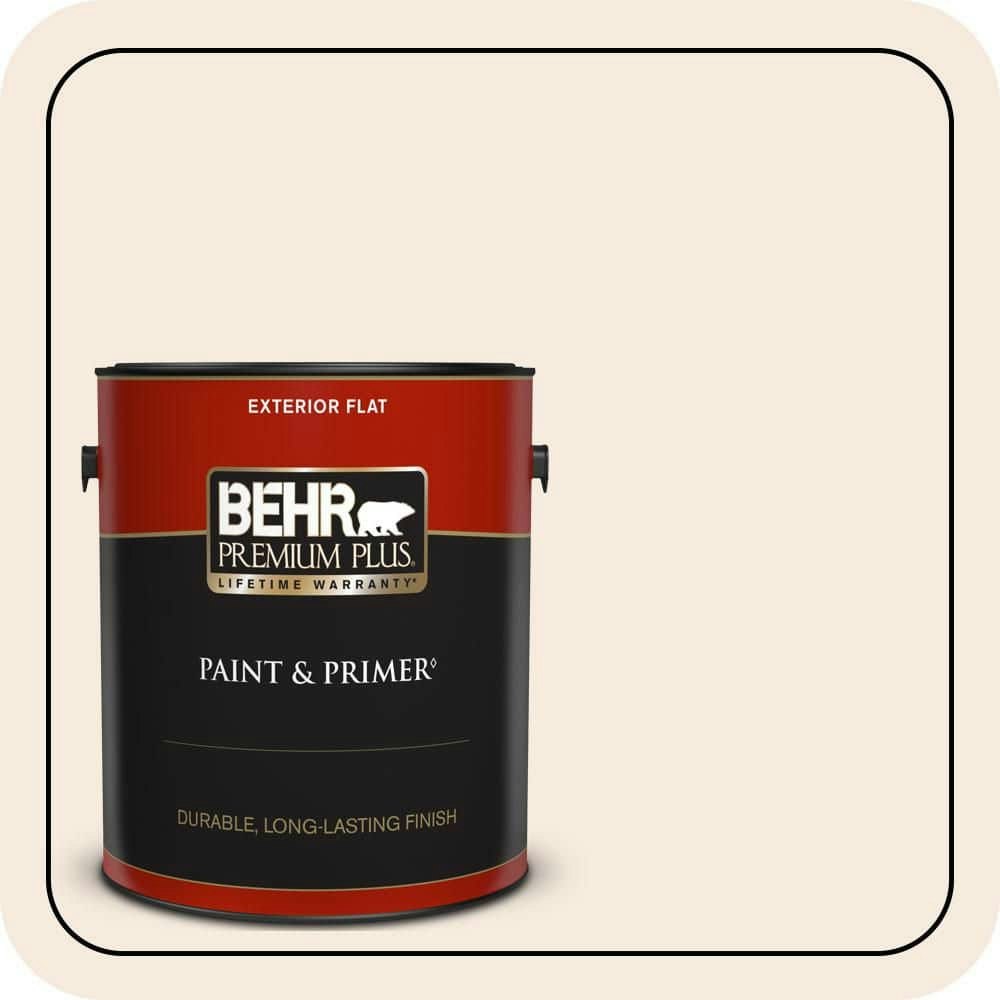 Behr Soft Muslin Flat Exterior Paint & Primer 1-Gallon: $47.98 Behr Soft Muslin Flat Exterior Paint & Primer 1-Gallon: $47.98