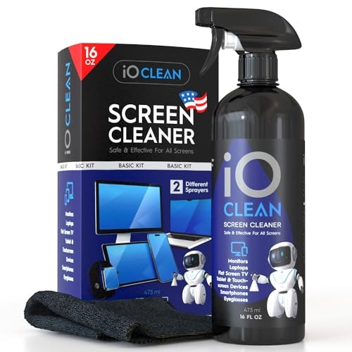 iO Clean 16oz Screen Cleaner Spray: $9.98