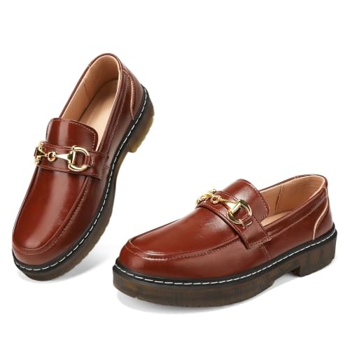 Upq Women's Genuine Leather Penny Loafers: $37.93 Upq Women's Genuine Leather Penny Loafers: $37.93