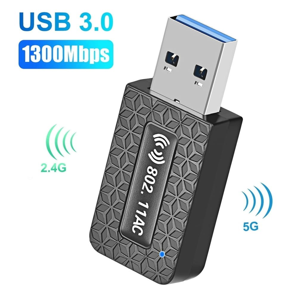 USB Dual-Band WiFi Adapter: $10.48 USB Dual-Band WiFi Adapter: $10.48