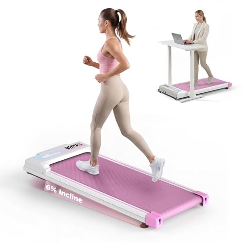FYC 300lb Capacity Under-Desk Walking Pad Treadmill: $118.49