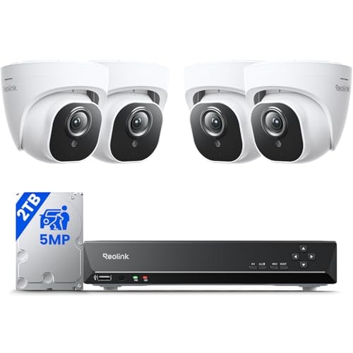 Reolink 5MP 8-Channel Home Security Camera System with 2TB HDD: $459.98 Reolink 5MP 8-Channel Home Security Camera System with 2TB HDD: $459.98