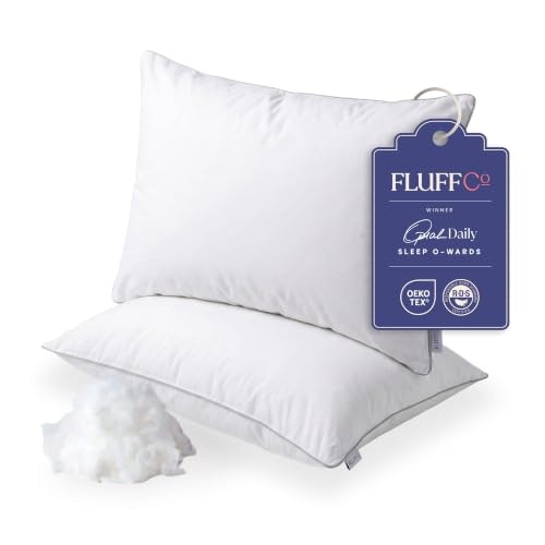 FluffCo King Size Down Alternative Pillows 2-Pack: $76.49 FluffCo King Size Down Alternative Pillows 2-Pack: $76.49