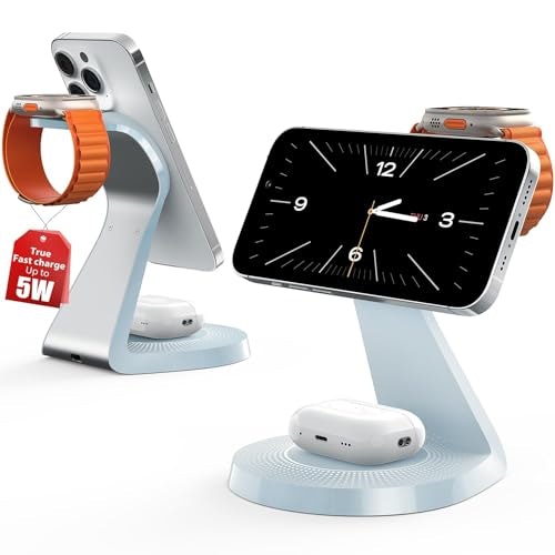 3-in-1 MagSafe Wireless Charging Station for iPhone, AirPods, and iWatch: $41.63 3-in-1 MagSafe Wireless Charging Station for iPhone, AirPods, and iWatch: $41.63