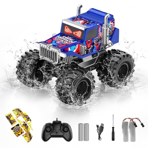 Amphibious Remote Control Monster Truck: $25.49