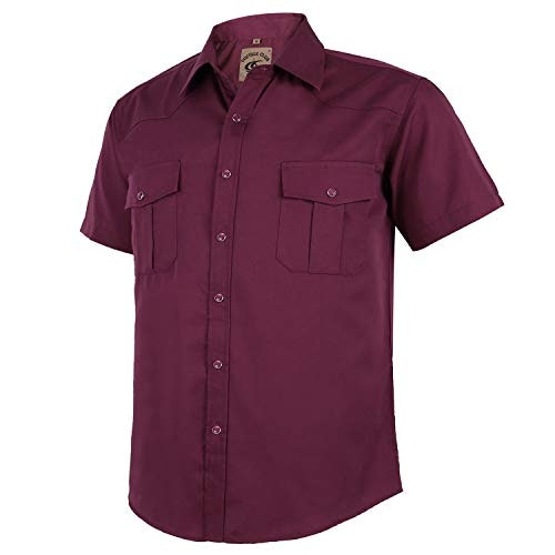 Coevals Club Men's Short Sleeve Western Snap Button Shirt: $24.64 Coevals Club Men's Short Sleeve Western Snap Button Shirt: $24.64