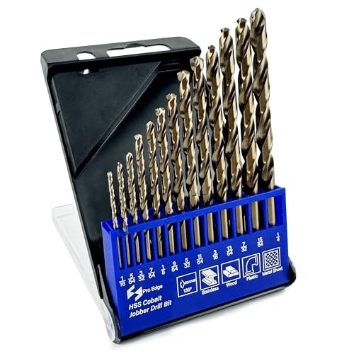 Cobalt M35 High-Speed Steel Drill Bit Set 13-Piece: $10.19 Cobalt M35 High-Speed Steel Drill Bit Set 13-Piece: $10.19
