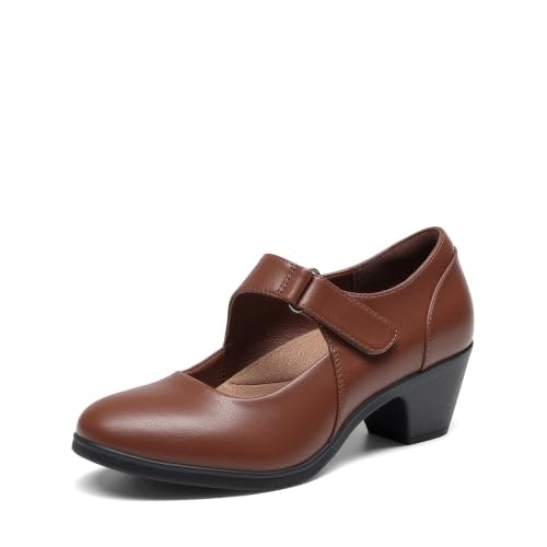 Dream Pairs Women's Mary Jane Block Heel Pumps: $33.98 Dream Pairs Women's Mary Jane Block Heel Pumps: $33.98