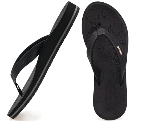 Oncai Women's Arch Support Flip Flops: $13.29 Oncai Women's Arch Support Flip Flops: $13.29