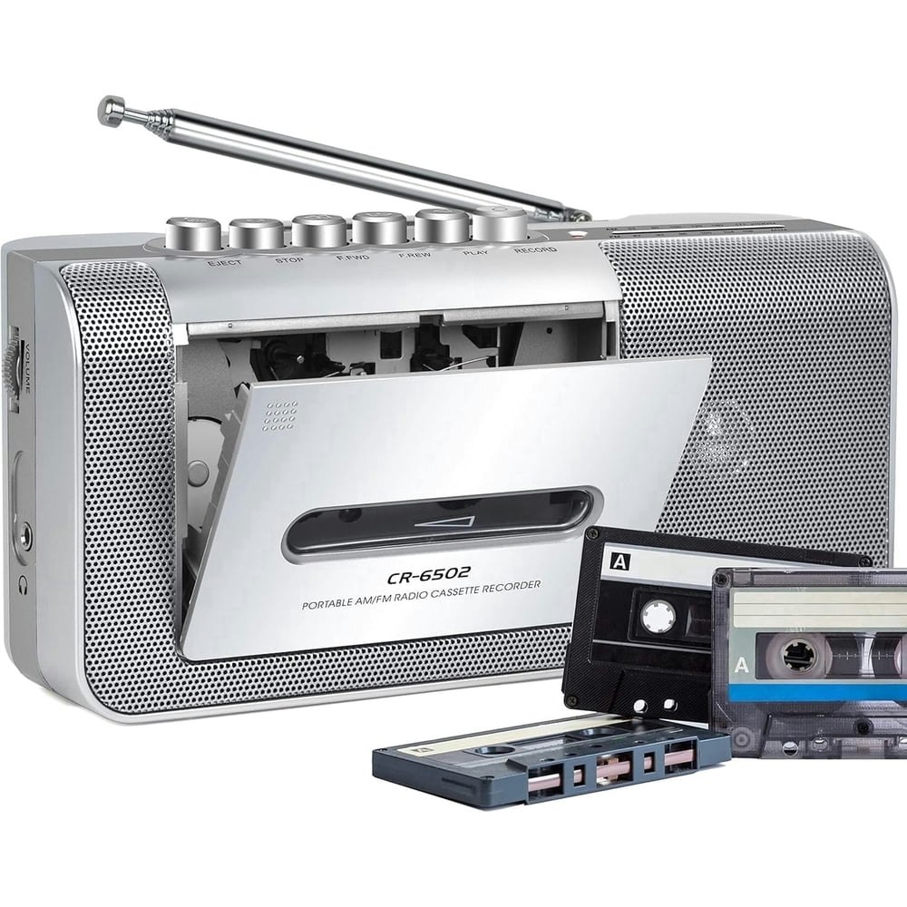 Jazmm Portable AM/FM Cassette Player and Recorder: $27.87 Jazmm Portable AM/FM Cassette Player and Recorder: $27.87