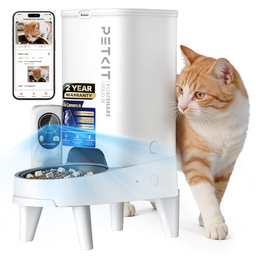 Petkit Automatic Cat Feeder with Camera: $125.98 Petkit Automatic Cat Feeder with Camera: $125.98