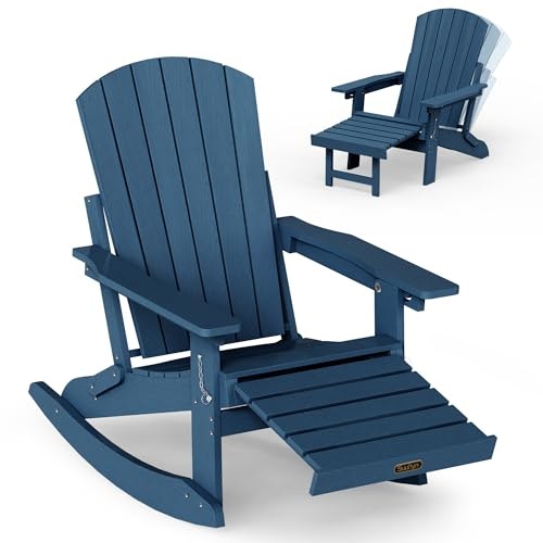 Suunyn 4-in-1 Adirondack Rocking Chair with Footrest: $139.97 Suunyn 4-in-1 Adirondack Rocking Chair with Footrest: $139.97