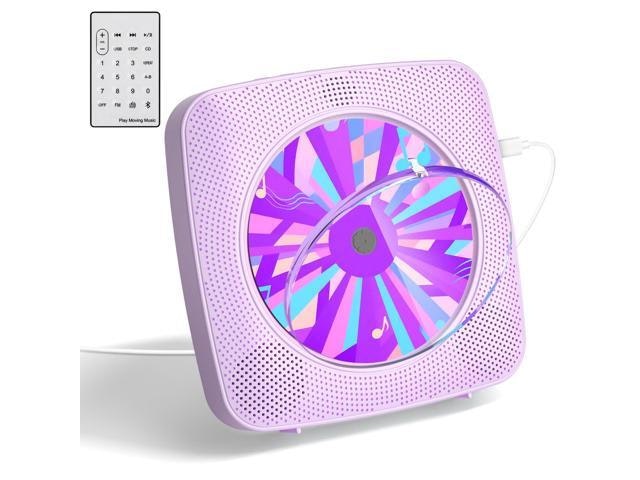 Desktop Bluetooth CD Player with FM Radio and Speakers: $57.99