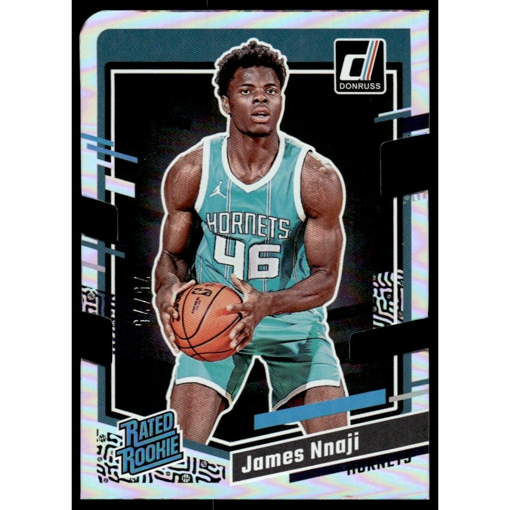 2023-24 Donruss Press Proof Silver Die-Cut James Nnaji Card #215: $10.80 2023-24 Donruss Press Proof Silver Die-Cut James Nnaji Card #215: $10.80