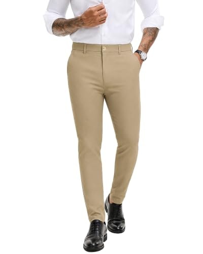 Zkman Men's Slim Fit Stretch Chino Pants: $24.99 Zkman Men's Slim Fit Stretch Chino Pants: $24.99