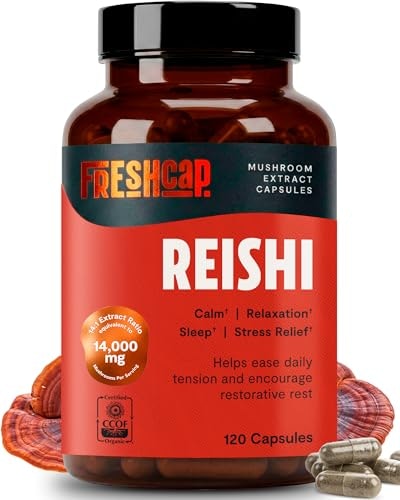 FreshCap Organic Reishi 14:1 Fruiting Body Extract 120-Capsule Bottle: $29.99 FreshCap Organic Reishi 14:1 Fruiting Body Extract 120-Capsule Bottle: $29.99
