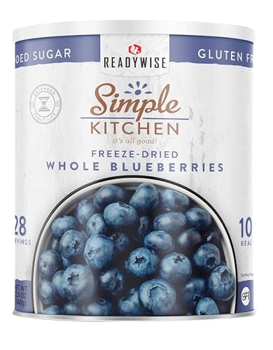 Simple Kitchen Freeze Dried Blueberries 28-Serving Can: $30.59 Simple Kitchen Freeze Dried Blueberries 28-Serving Can: $30.59