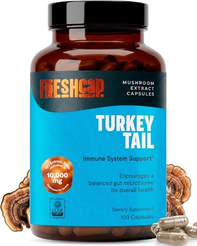 FreshCap Organic Turkey Tail 10:1 Extract 120-Capsule Bottle: $29.99 FreshCap Organic Turkey Tail 10:1 Extract 120-Capsule Bottle: $29.99