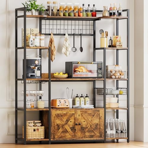 Ironck Bakers Rack with Power Outlet: $152.99 Ironck Bakers Rack with Power Outlet: $152.99