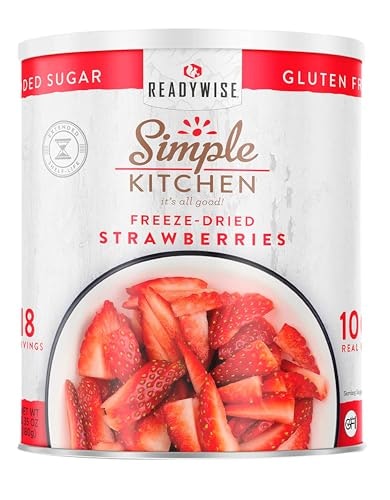 Simple Kitchen Freeze Dried Strawberries 18-Serving Bag: $28.04 Simple Kitchen Freeze Dried Strawberries 18-Serving Bag: $28.04