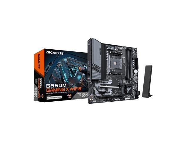 Gigabyte B550M Gaming X WiFi6 Motherboard: $154.99