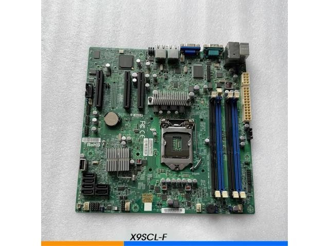 Supermicro X9SCL-F LGA 1155 Micro-ATX Server Motherboard: $195
