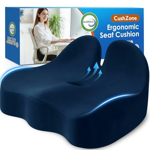 CushZone Ergonomic Seat Cushion: $22.77