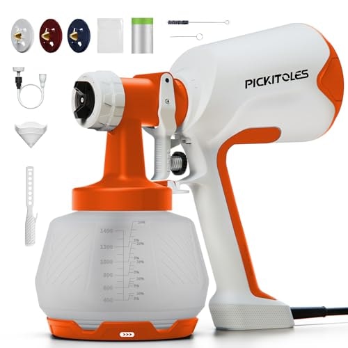 Pickitoles 1,400ml HVLP Electric Paint Sprayer: $47.49