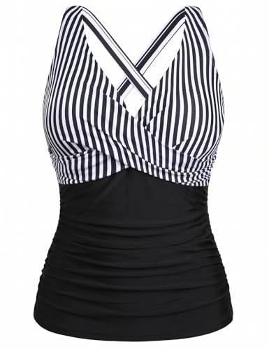 Hilor Women's Underwire Cross-Back Swimsuit Top: $30.59 Hilor Women's Underwire Cross-Back Swimsuit Top: $30.59